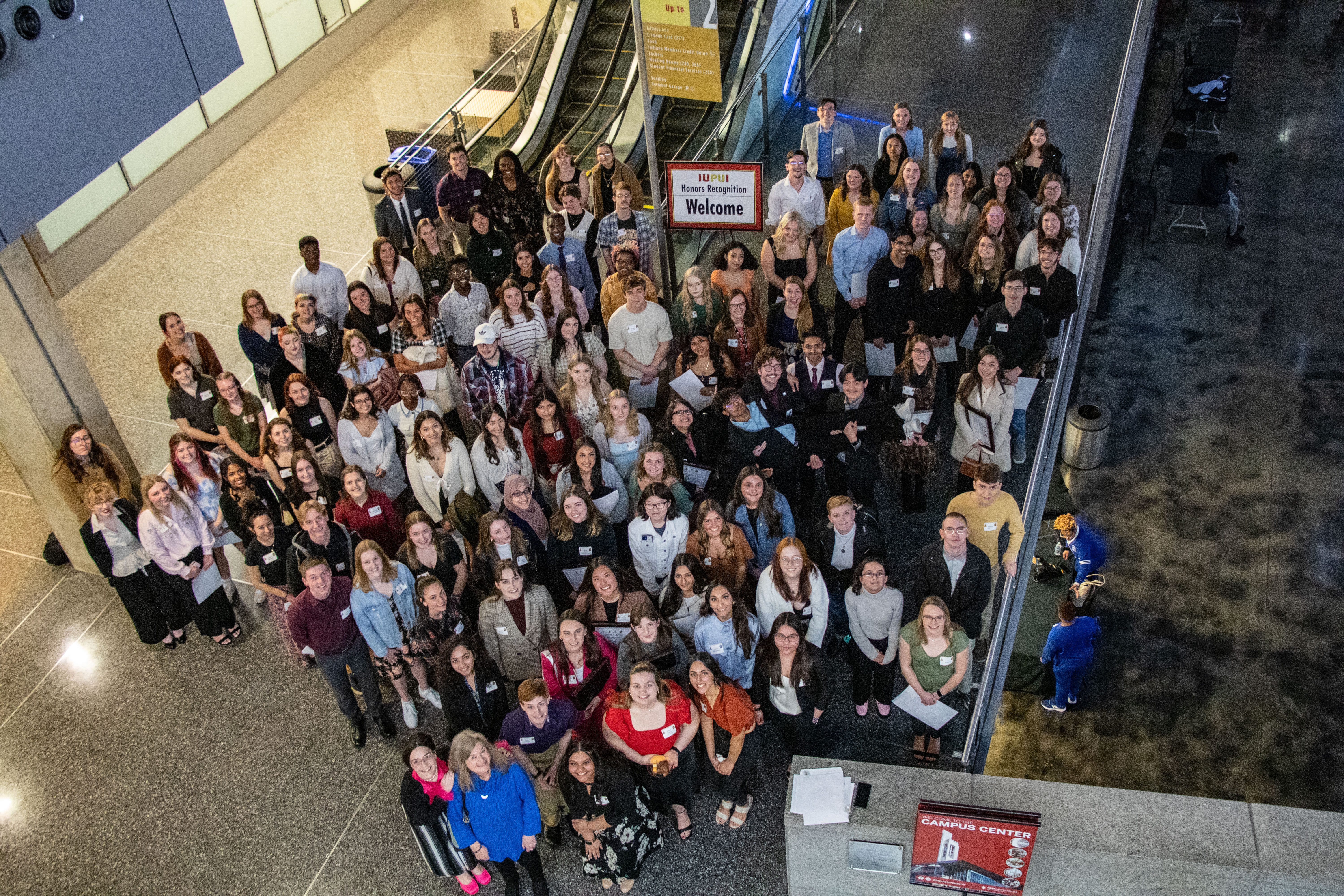 ALDPES students pose for a photo after the 2024 induction ceremony.